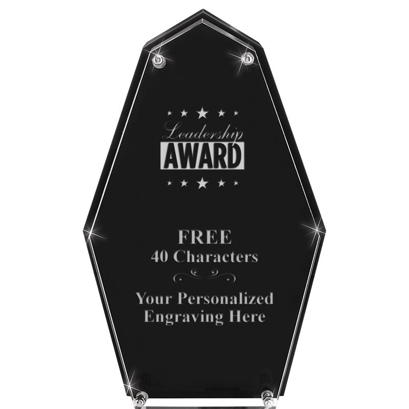 8.5"CREST FLOATING ACRYLIC