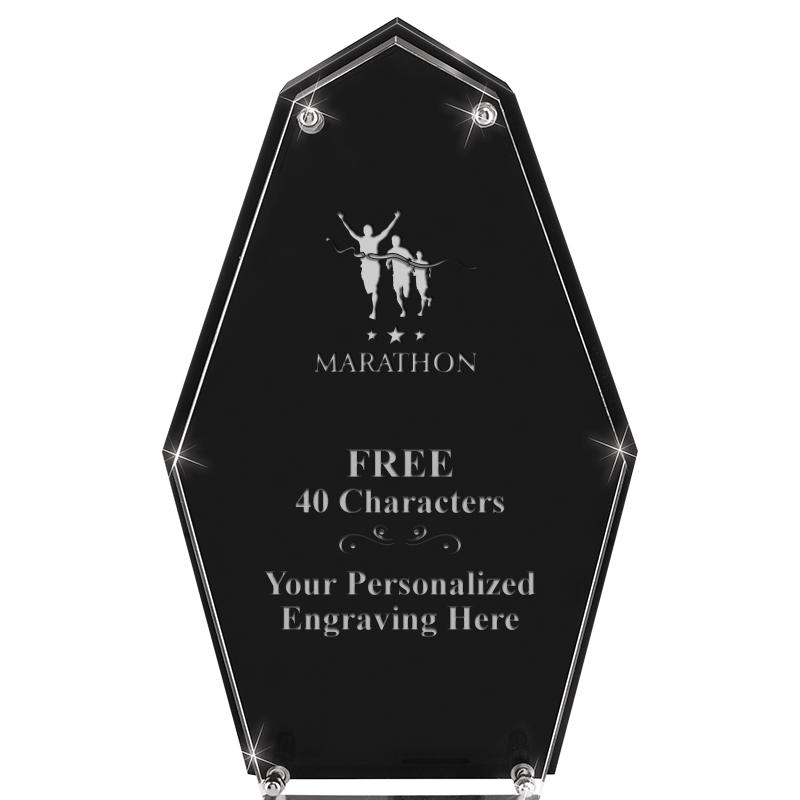 8.5"CREST FLOATING ACRYLIC