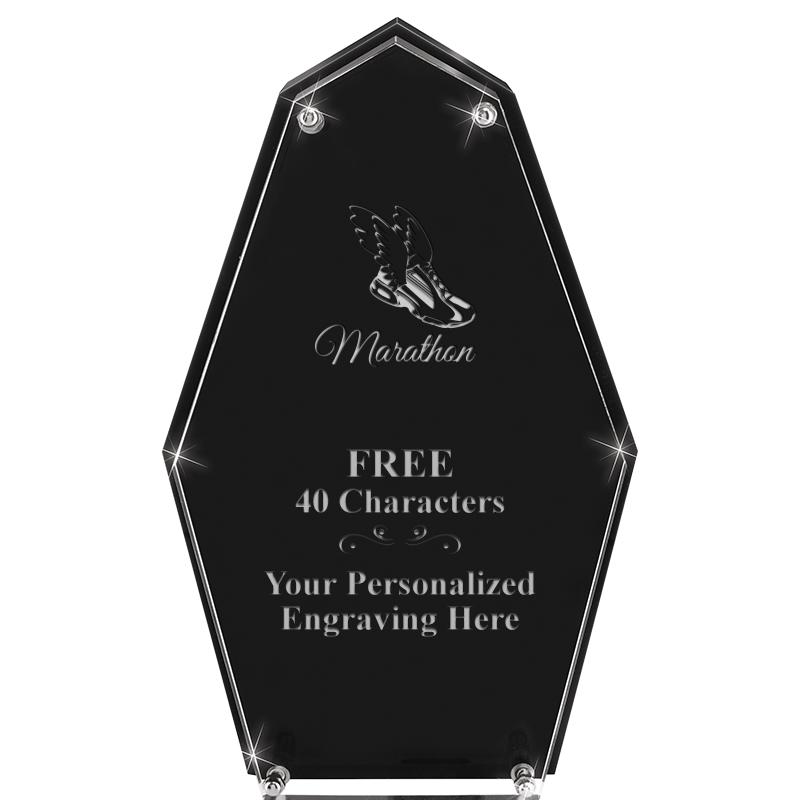 8.5"CREST FLOATING ACRYLIC