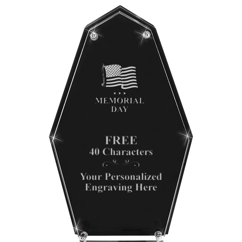 8.5"CREST FLOATING ACRYLIC