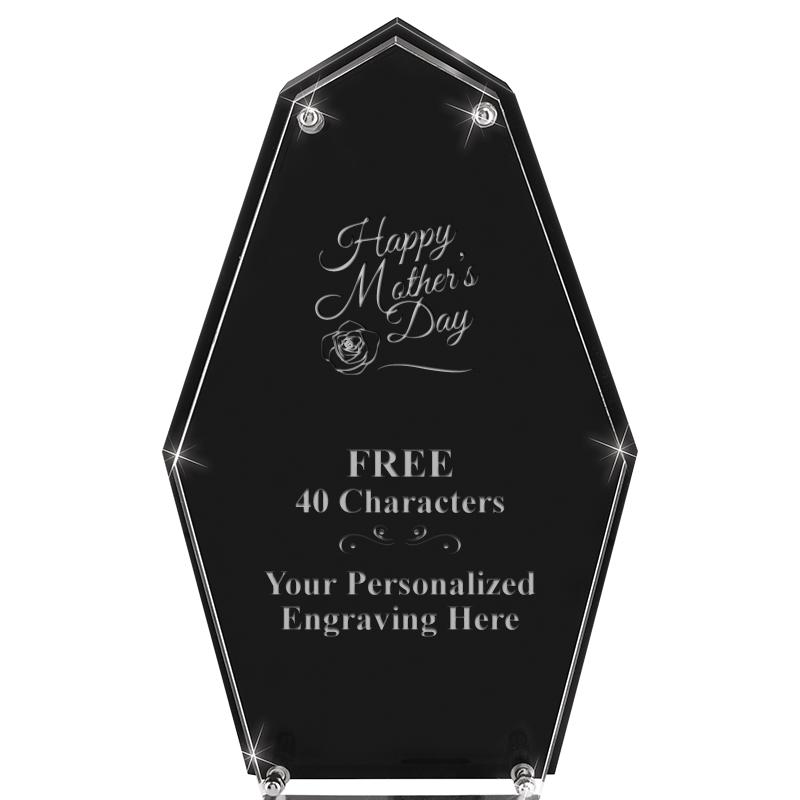 8.5"CREST FLOATING ACRYLIC