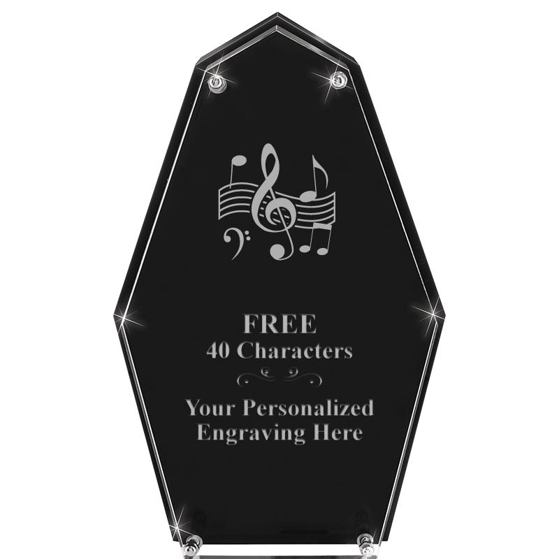 8.5"CREST FLOATING ACRYLIC