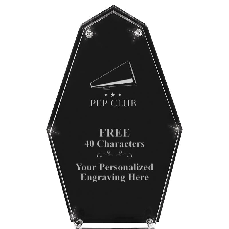 8.5"CREST FLOATING ACRYLIC