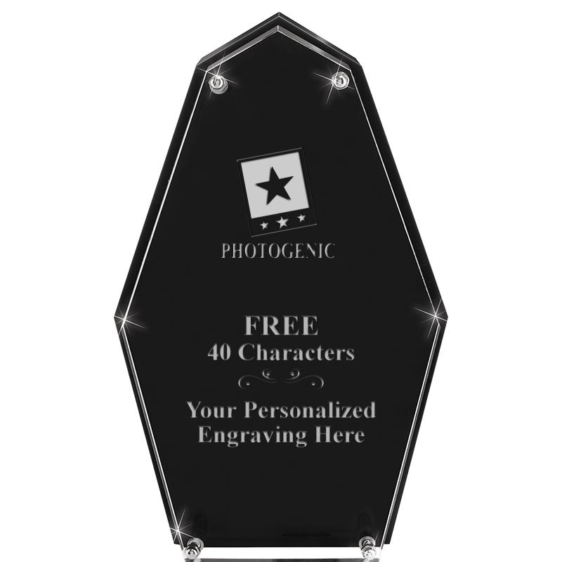 8.5"CREST FLOATING ACRYLIC