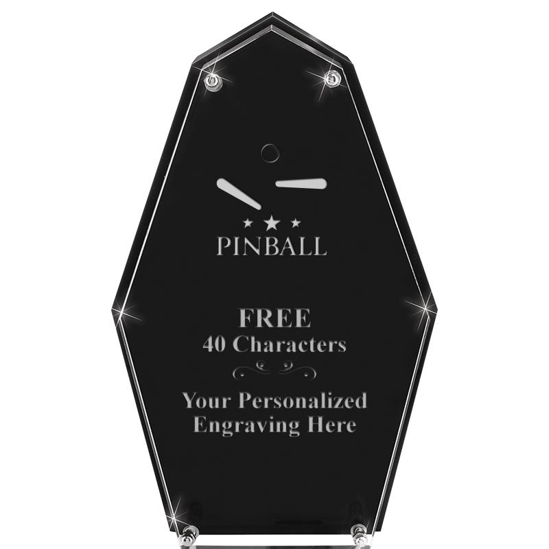 8.5"CREST FLOATING ACRYLIC