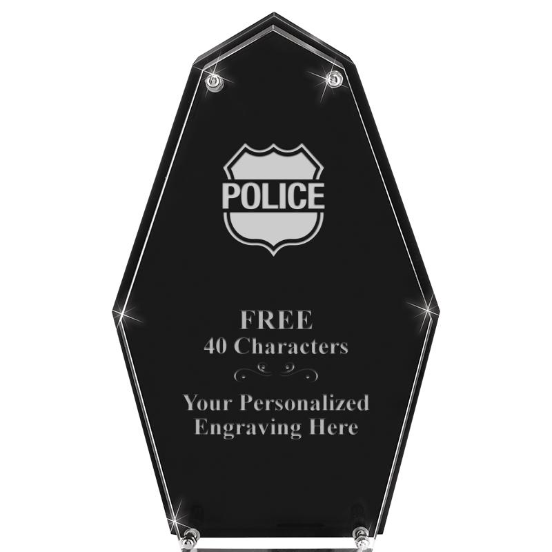 8.5"CREST FLOATING ACRYLIC