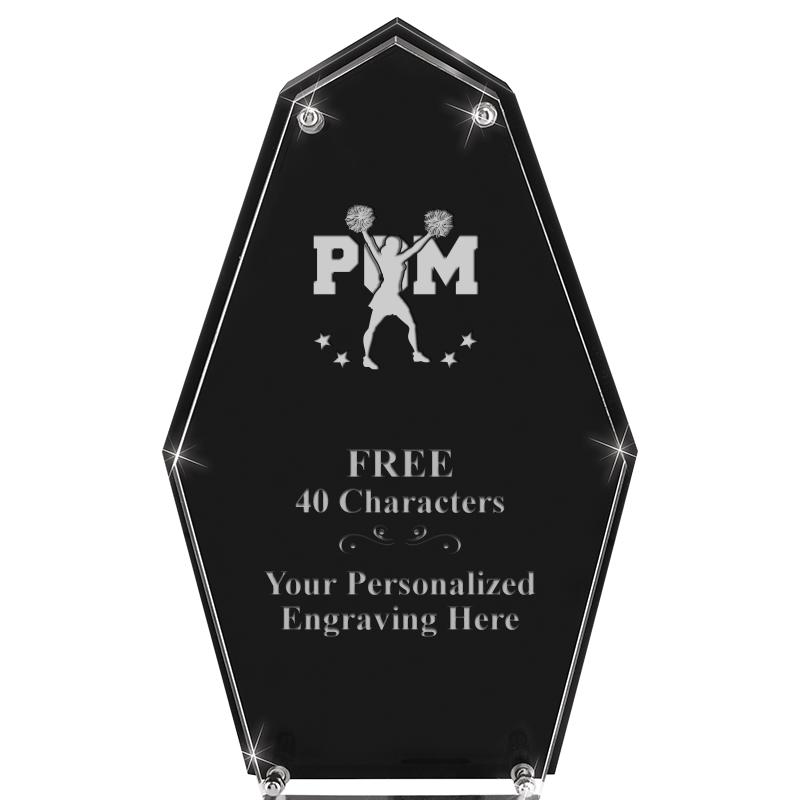 8.5"CREST FLOATING ACRYLIC