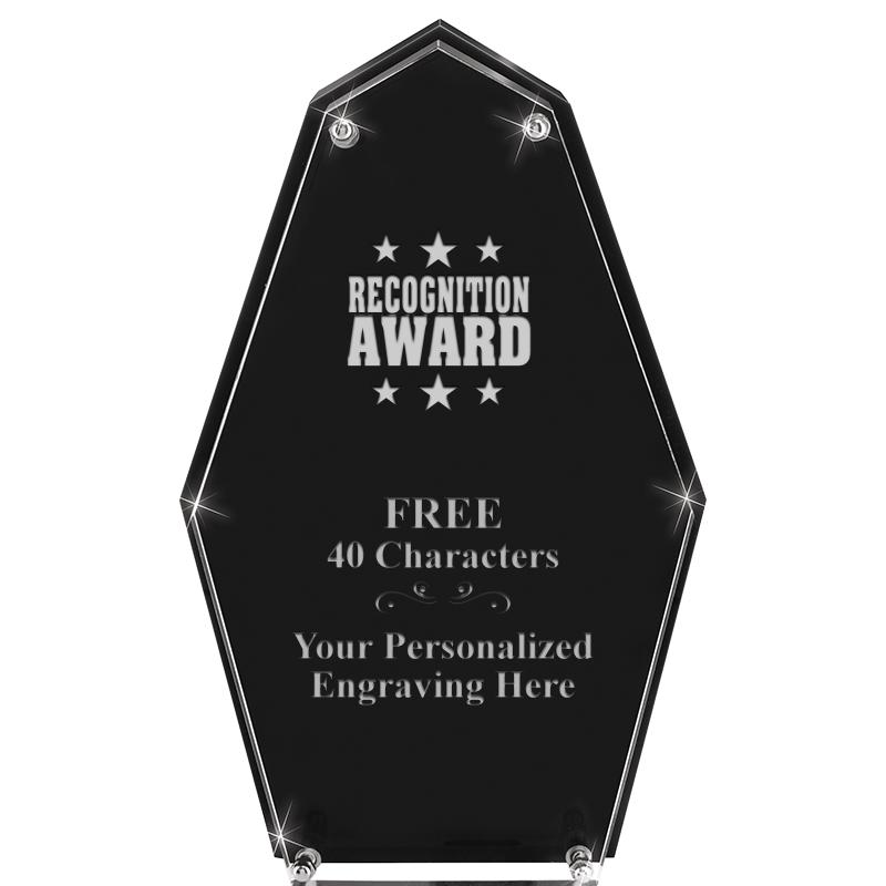 8.5"CREST FLOATING ACRYLIC