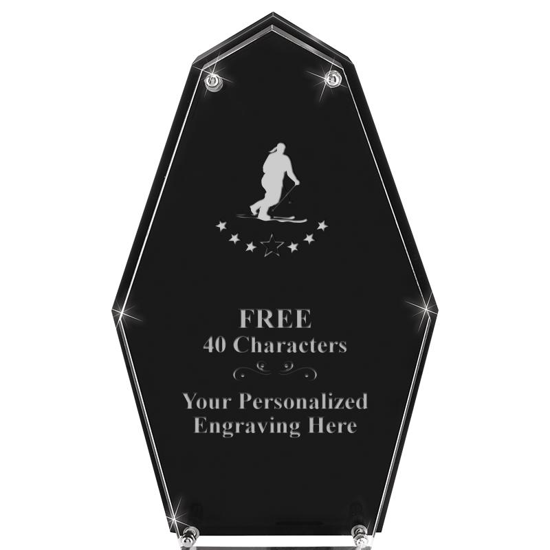 8.5"CREST FLOATING ACRYLIC