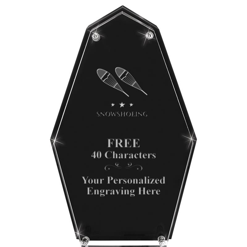 8.5"CREST FLOATING ACRYLIC