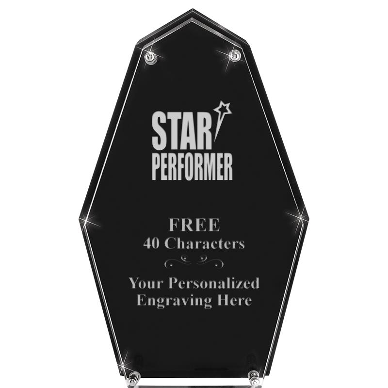 8.5"CREST FLOATING ACRYLIC