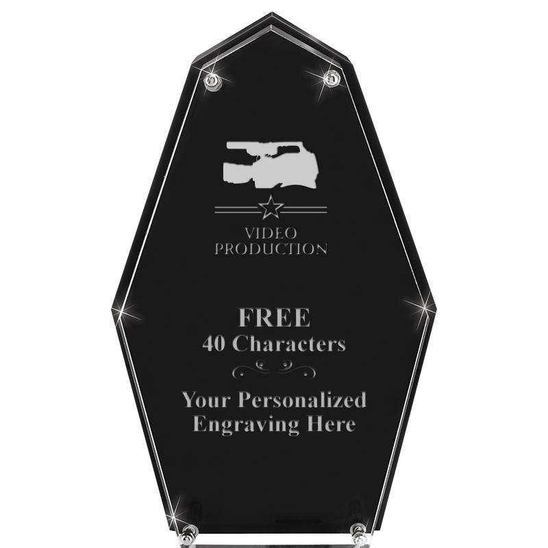 8.5"CREST FLOATING ACRYLIC