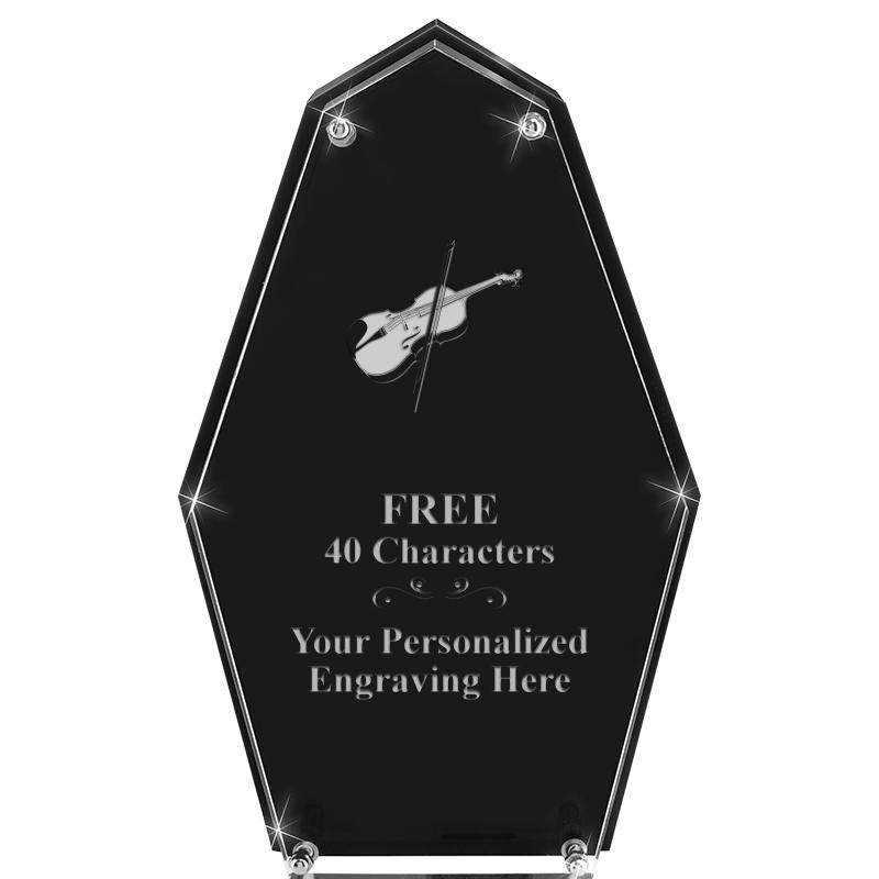 8.5"CREST FLOATING ACRYLIC