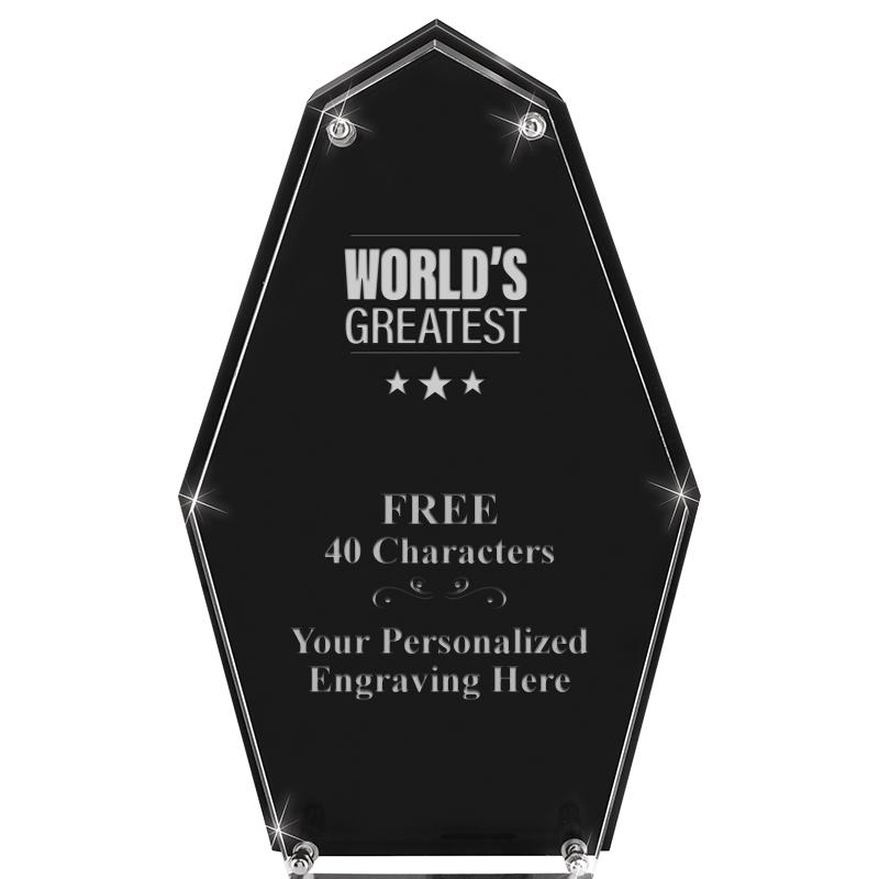 8.5"CREST FLOATING ACRYLIC