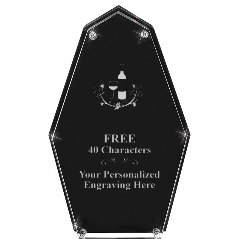 8.5"CREST FLOATING ACRYLIC