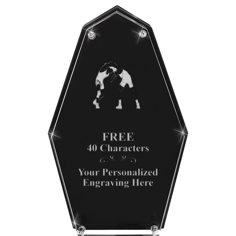 8.5"CREST FLOATING ACRYLIC