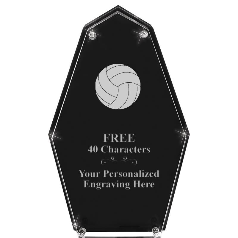 8.5"CREST FLOATING ACRYLIC