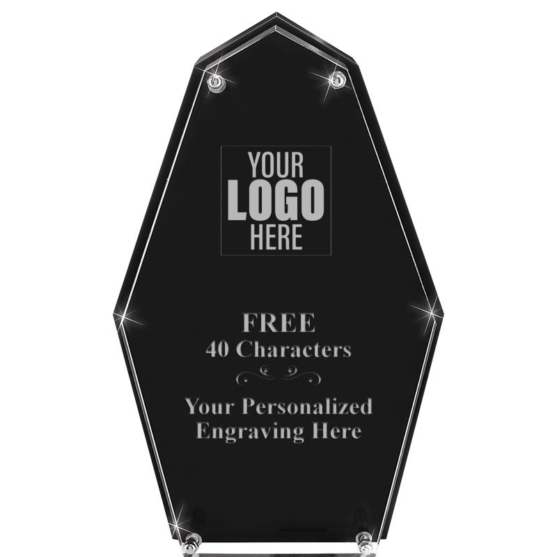 8.5"CREST FLOATING ACRYLIC