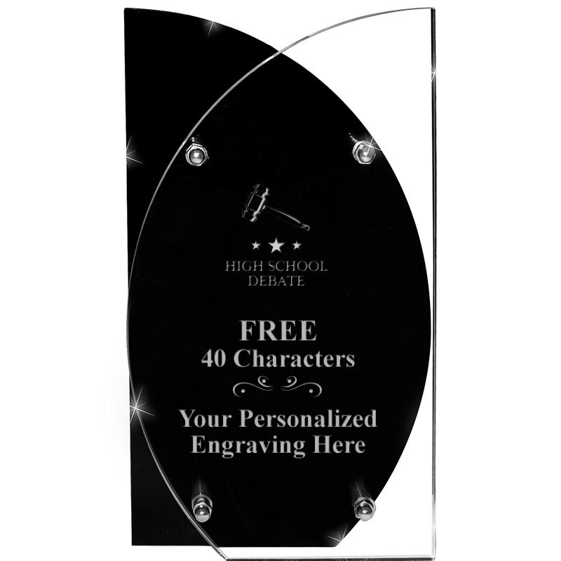 8" SAIL FLOATING ACRYLIC