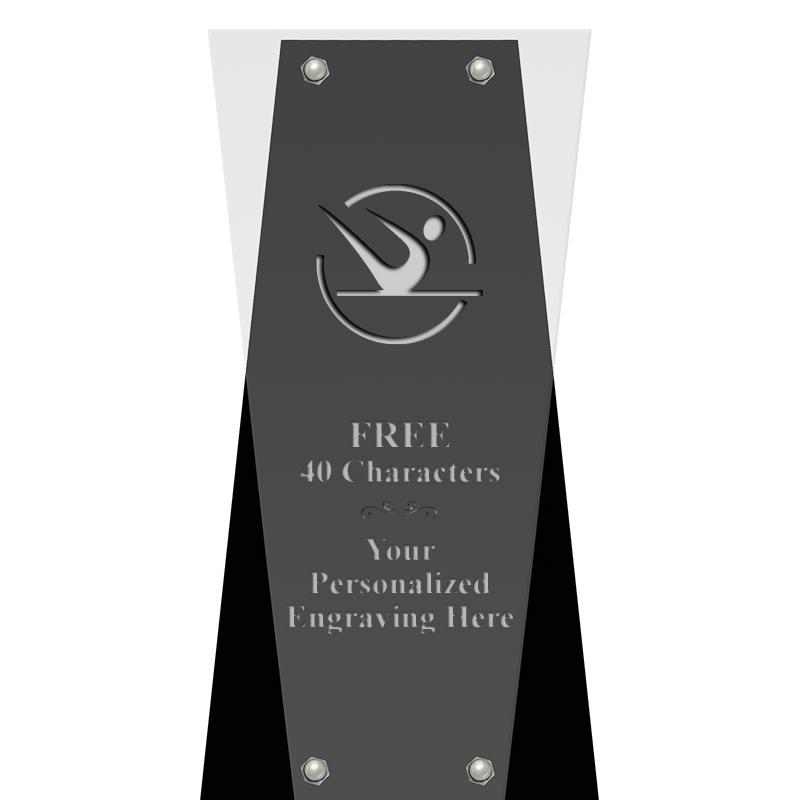 6" ALPINE FLOATING ACRY AWARD