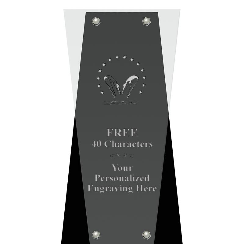 6" ALPINE FLOATING ACRY AWARD