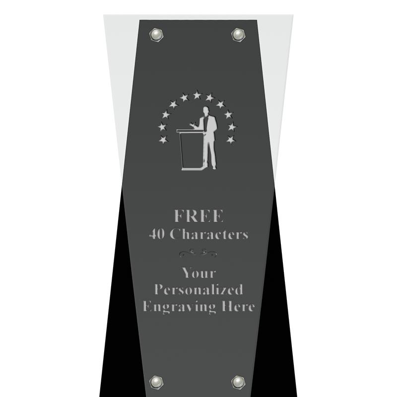 6" ALPINE FLOATING ACRY AWARD