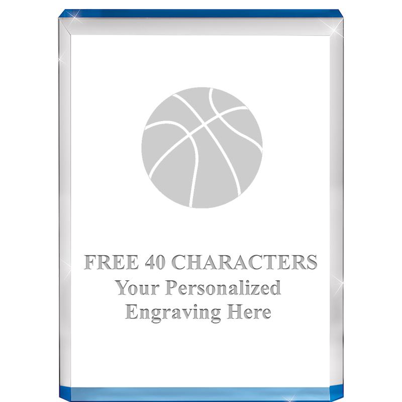 4" BLUE BILLBOARD ACRYLIC