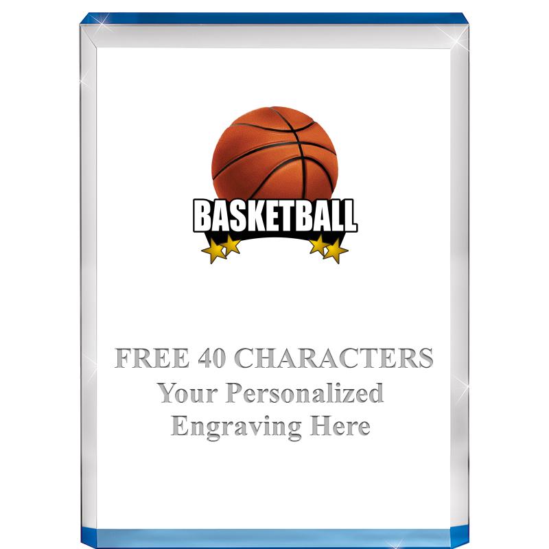 4" BLUE BILLBOARD ACRYLIC