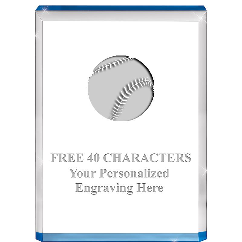 4" BLUE BILLBOARD ACRYLIC