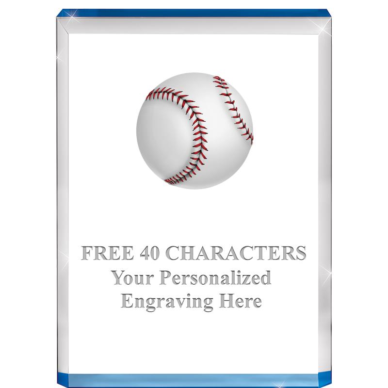 4" BLUE BILLBOARD ACRYLIC