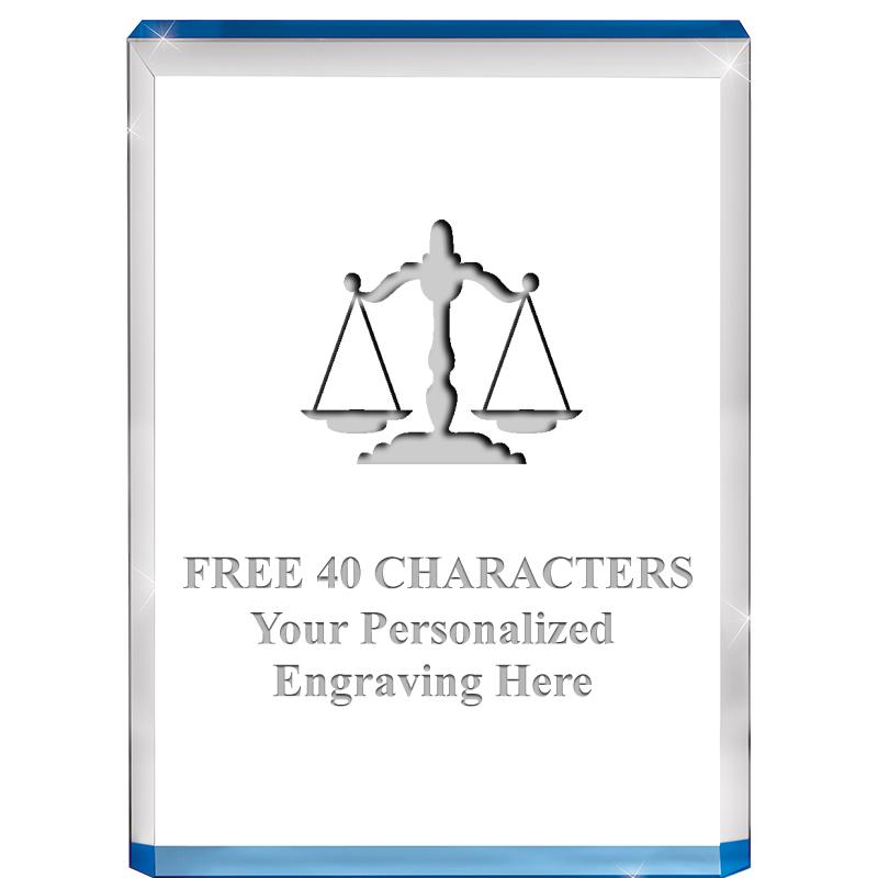 4" BLUE BILLBOARD ACRYLIC