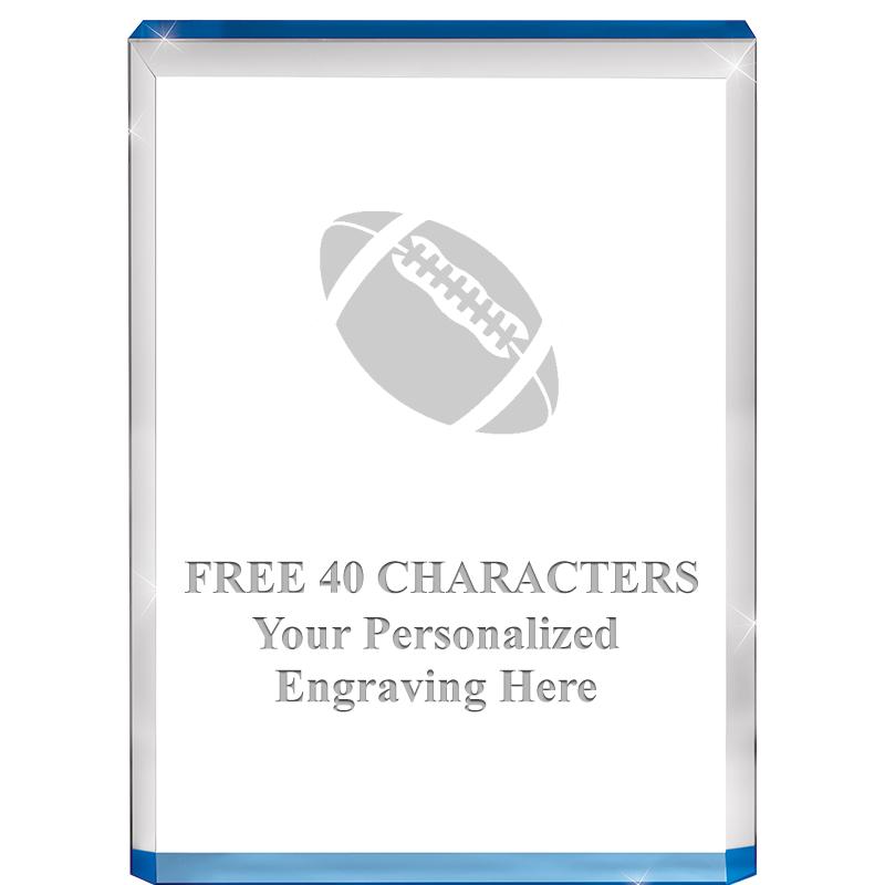 4" BLUE BILLBOARD ACRYLIC