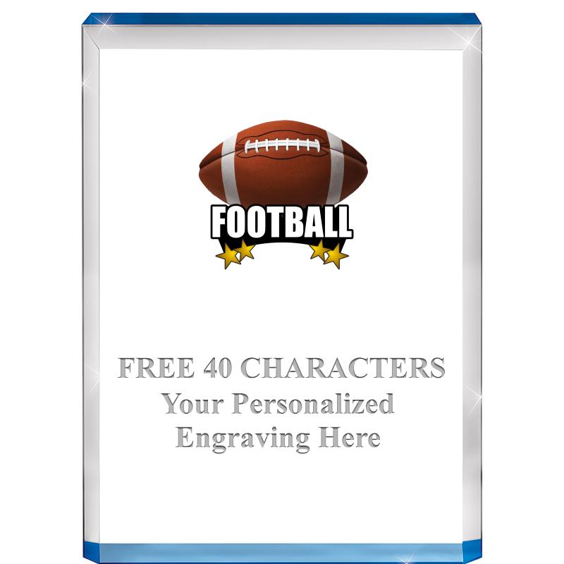 4" BLUE BILLBOARD ACRYLIC