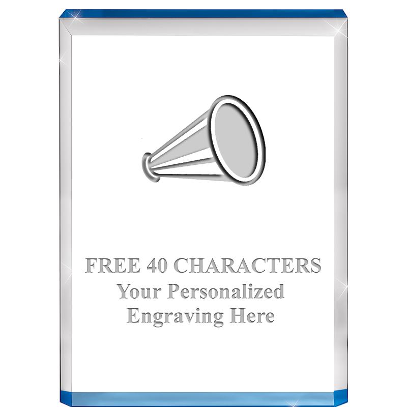 4" BLUE BILLBOARD ACRYLIC