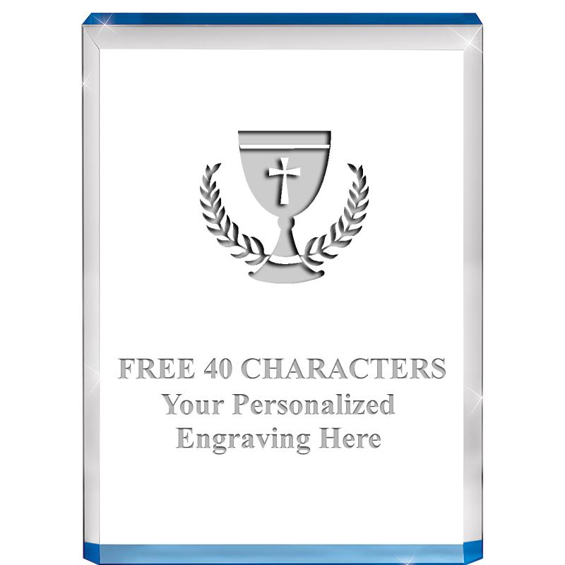 4" BLUE BILLBOARD ACRYLIC