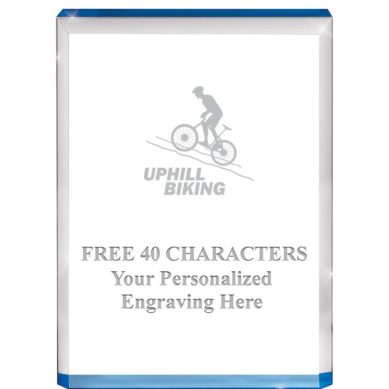 4" BLUE BILLBOARD ACRYLIC