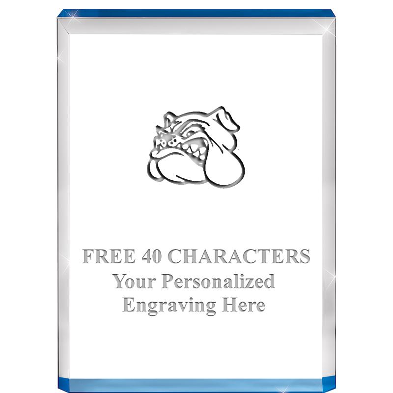 4" BLUE BILLBOARD ACRYLIC