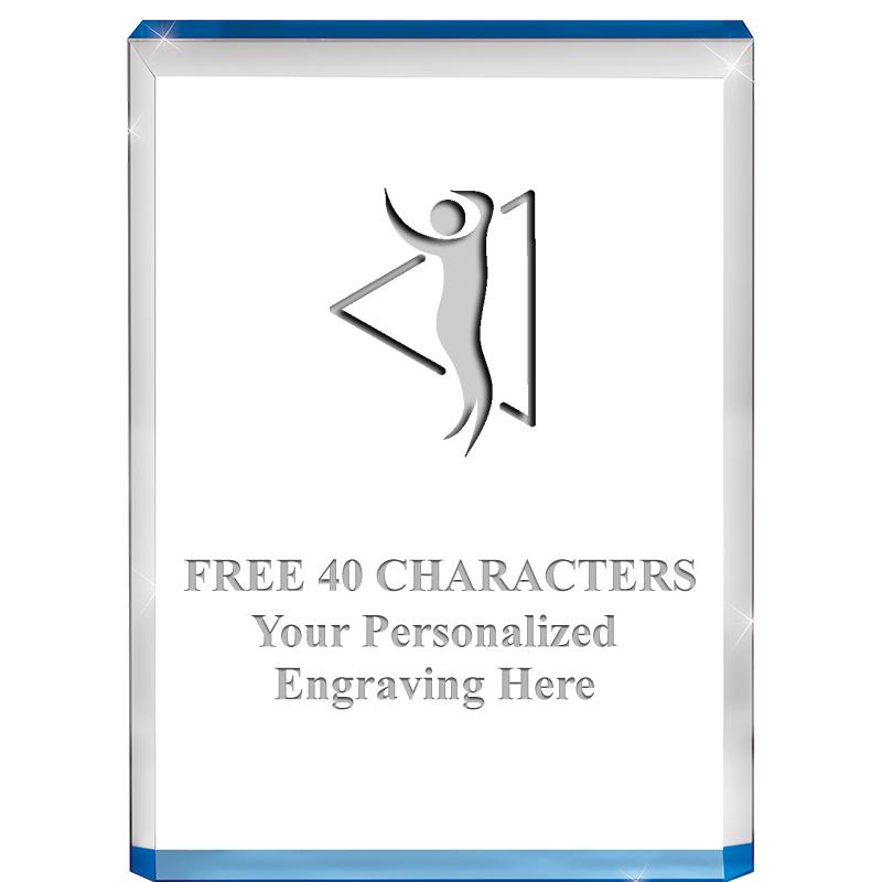 4" BLUE BILLBOARD ACRYLIC