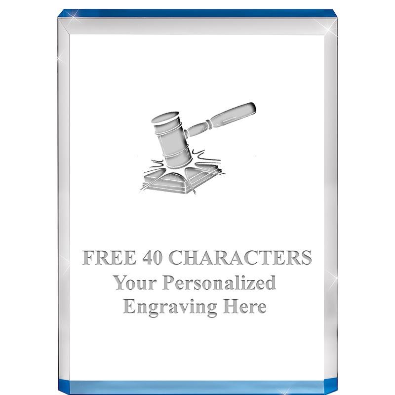 4" BLUE BILLBOARD ACRYLIC