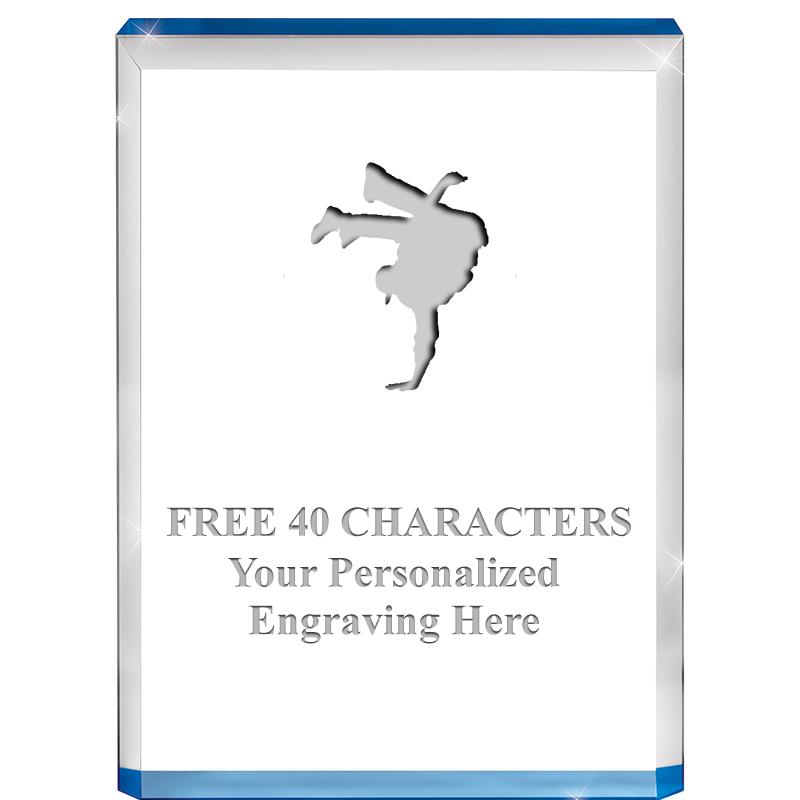 4" BLUE BILLBOARD ACRYLIC