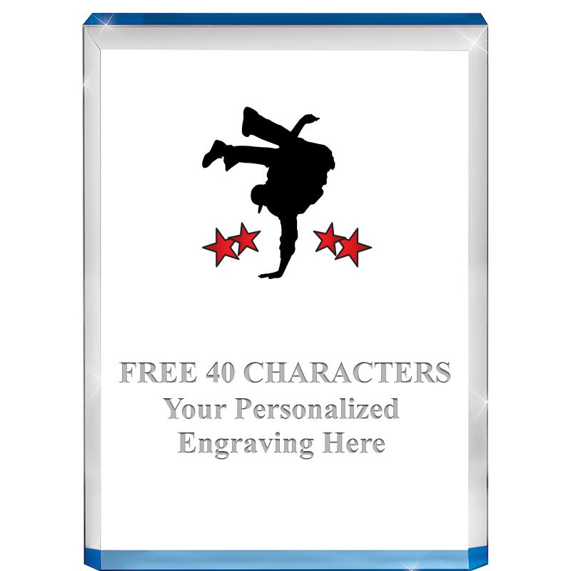 4" BLUE BILLBOARD ACRYLIC