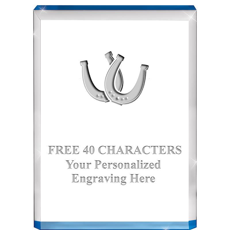 4" BLUE BILLBOARD ACRYLIC