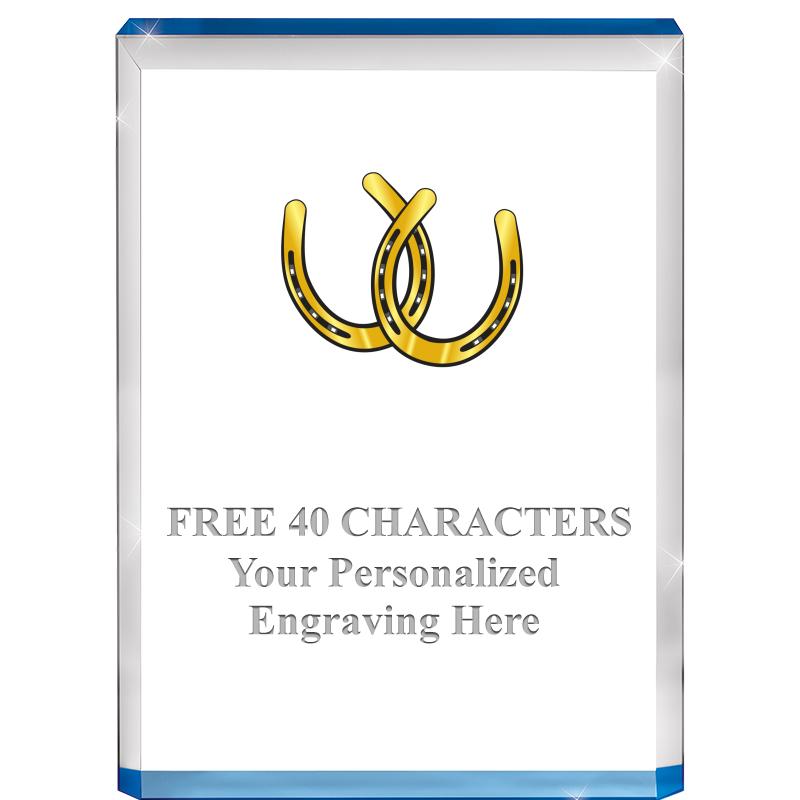 4" BLUE BILLBOARD ACRYLIC