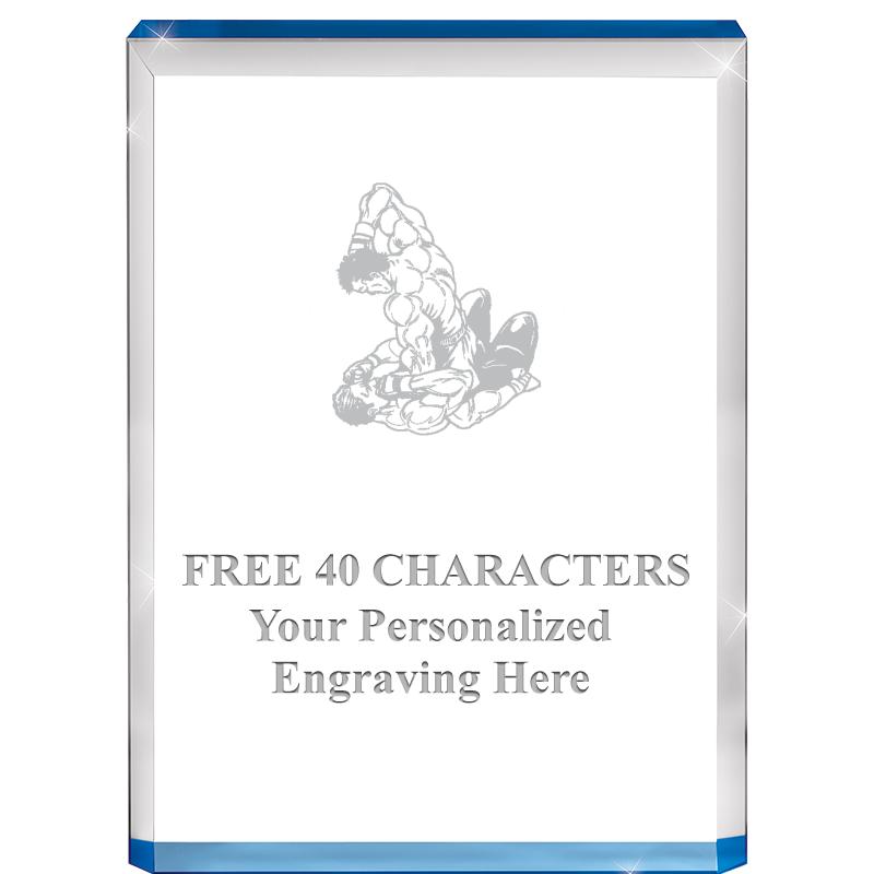 4" BLUE BILLBOARD ACRYLIC