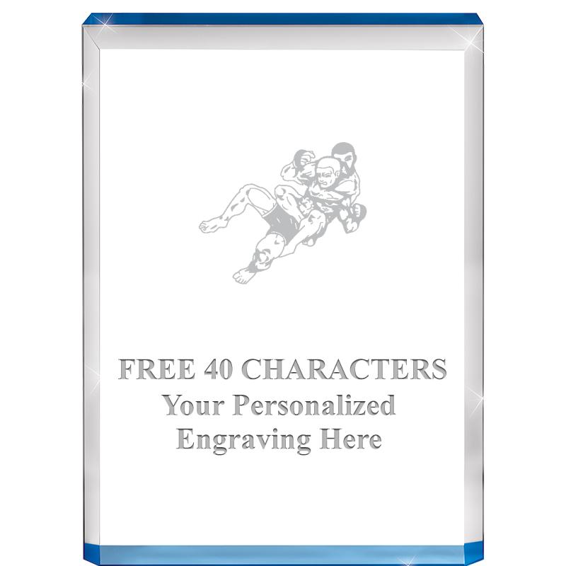 4" BLUE BILLBOARD ACRYLIC