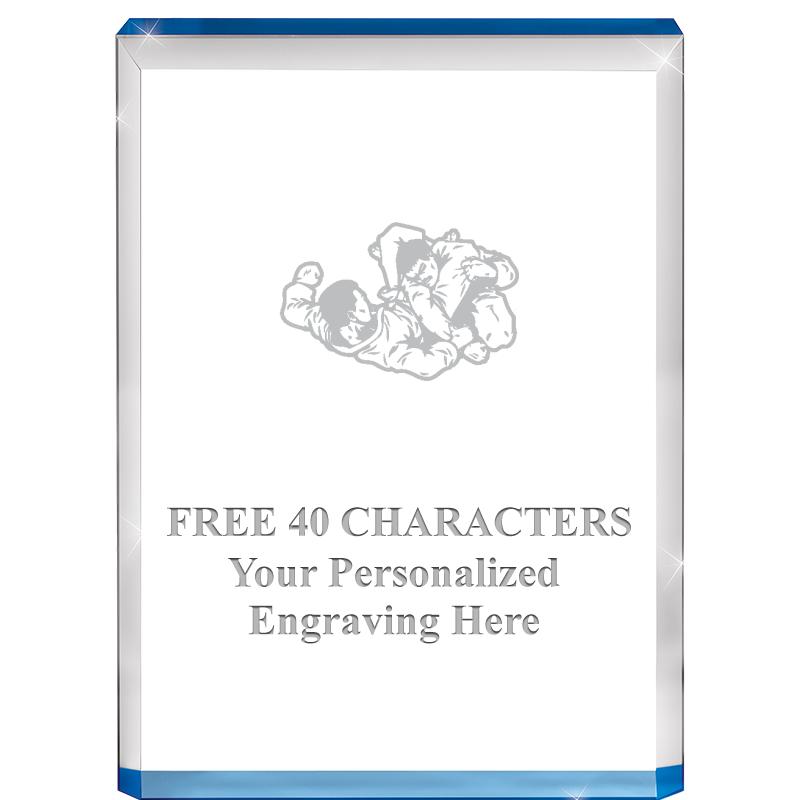 4" BLUE BILLBOARD ACRYLIC