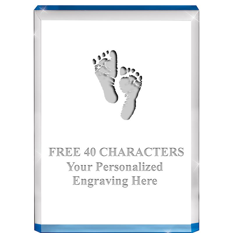 4" BLUE BILLBOARD ACRYLIC