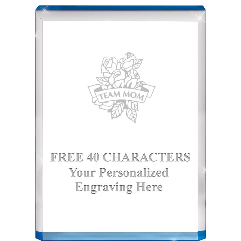 4" BLUE BILLBOARD ACRYLIC