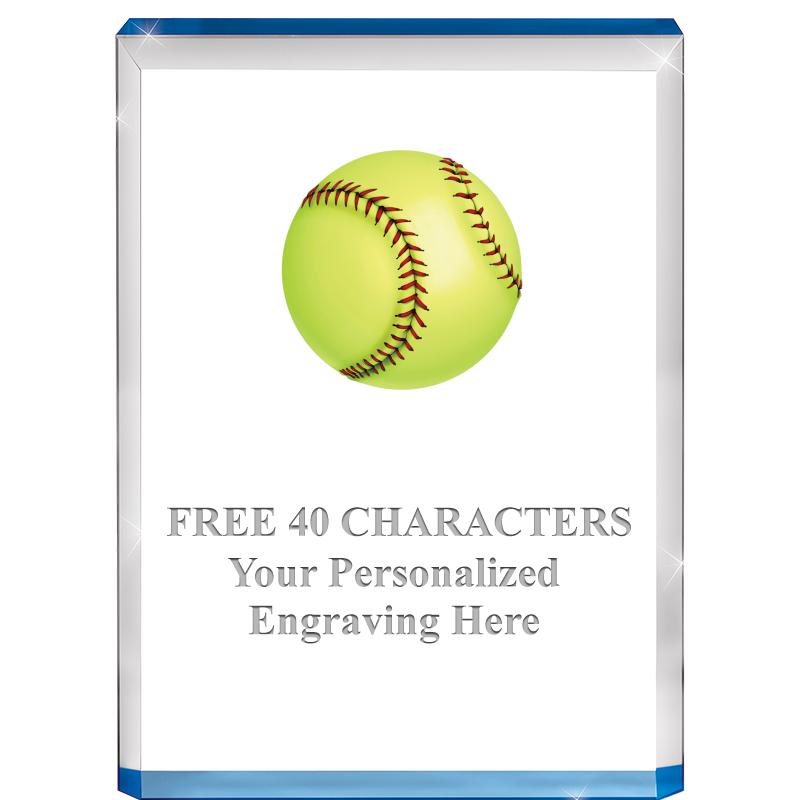 4" BLUE BILLBOARD ACRYLIC