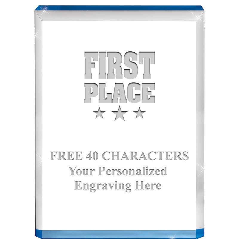 4" BLUE BILLBOARD ACRYLIC